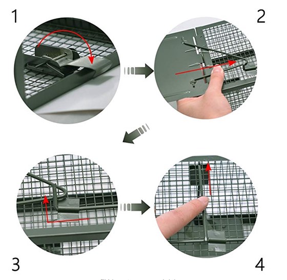 捕鼠籠安裝方法